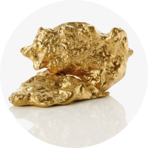 Imagen de polvo de oro